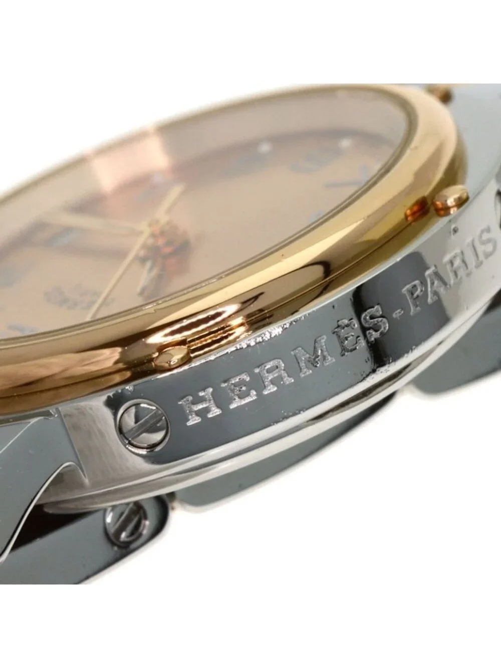 Hermes Clipper New Buckle Watch SS Ssxpgp - Picture 15 of 15